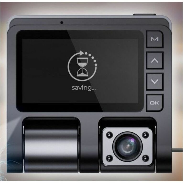 GekoGear Front/Rear Dashcam With Display GekoGear Front/Rear Dashcam With Display